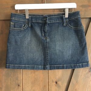 RVCA denim skirt